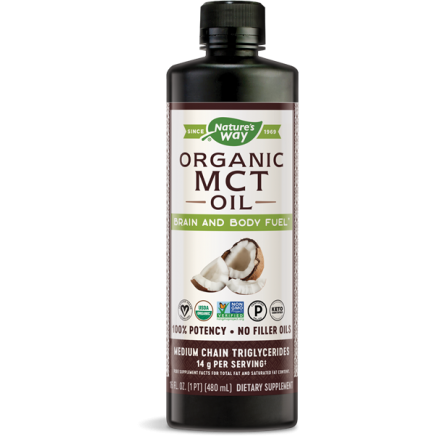 NWY-10895 - Organic MCT Oil 480 ml в категория Бактериални инфекции.