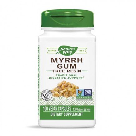 NWY-15100 - Myrrh Gum 550 mg 100 Vegan Capsules в категория Растителни