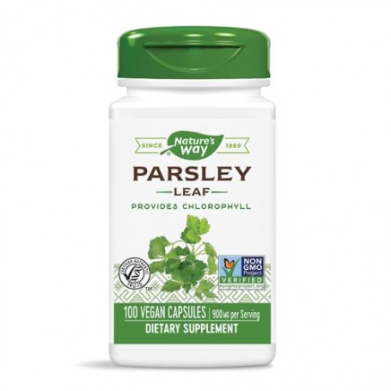NWY-15300 - Parsley Leaf 450 mg 100 Vegan Capsules в категория Кости. Parsley Leaf