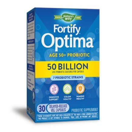 NWY-10762 - Fortify Optima Age 50+ 50 Billion 30 Veggie Capsules в категория . Fortify