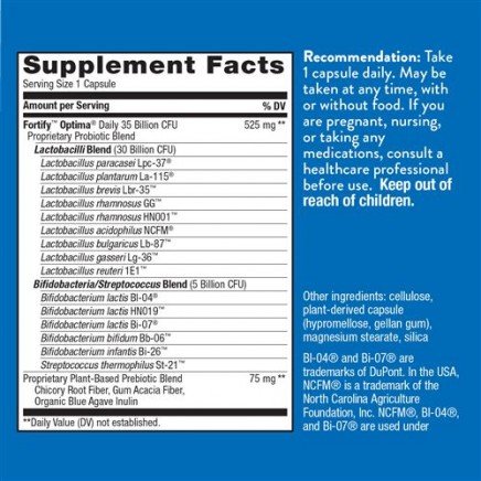 NWY-15653 - Fortify Optima 35 Billion CFUs 60 Veggie Capsules в категория