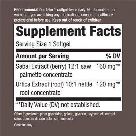 NWY-14934 - Prostol With Saw Palmetto & Nettle 120 Softgels в категория . Prostol With