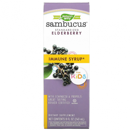 NWY-15359 - Sambucus Kids Immune Syrup With Echinacea & Propolis 240 ml в категория