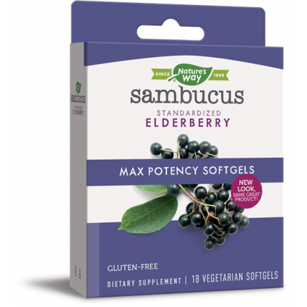 - Sambucus Max Potency 250 mg 18 Softgels в категория . Самбукус Max