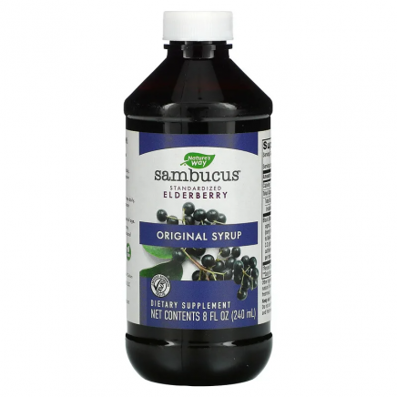 NWY-15332 - Sambucus Original Syrup 240 ml в категория Бронхит. Original Sambucus