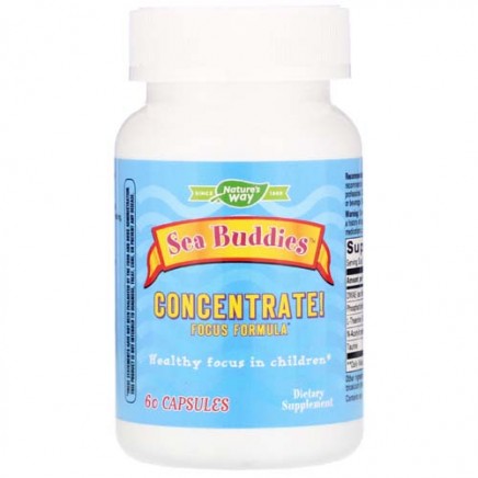 NWY-03336 - Sea Buddies Concentrate! Focus Formula 60 Capsules в категория . Sea Buddies