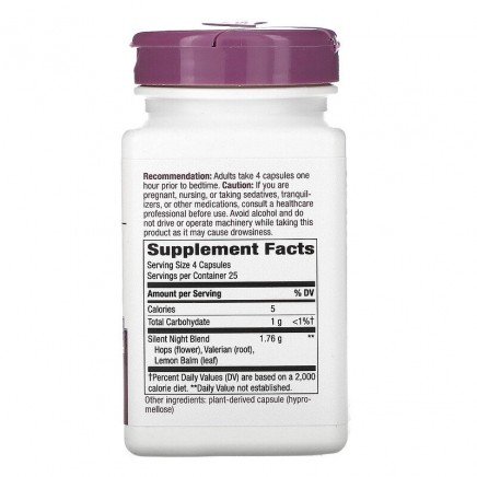 NWY-00401 - Silent Night 100 Vegan Capsules в категория . Silent Night 100 веган