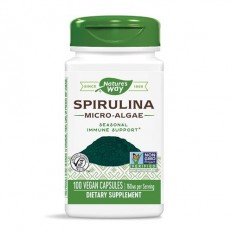 Spirulina Micro-algae 380 мг 100 веган капсули Spirulina Micro-algae 380 мг 100 веган капсули