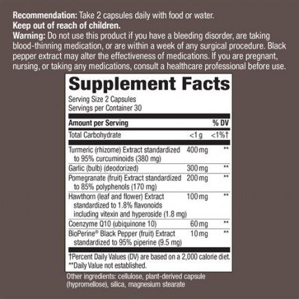 NWY-11724 - Turmerich Heart 60 Vegan Capsules в категория Хипертония.