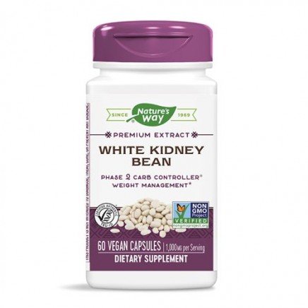 NWY-15905 - White Kidney Bean 1000 mg 60 Vegan Capsules в категория Растителни