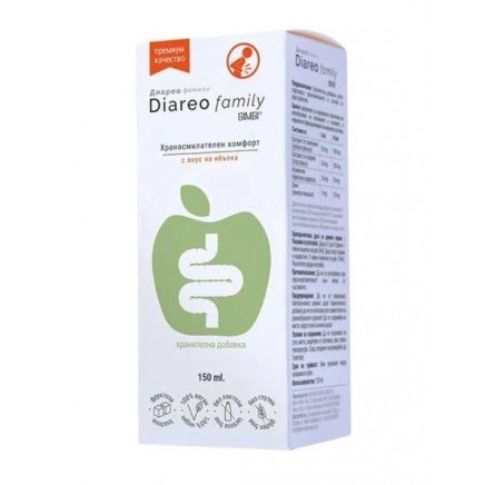 - Diareo Family Bimbi Syrup 150 ml в категория Детско Здраве. Diareo Family