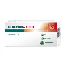 Neolipidra Forte 240 мг 30 таблетки Neolipidra Forte 240 мг 30 таблетки