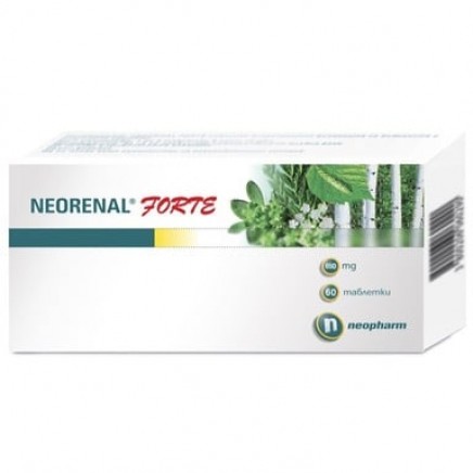- Neorenal Forte 650 mg 60 Tablets в категория Камъни в жлъчката.