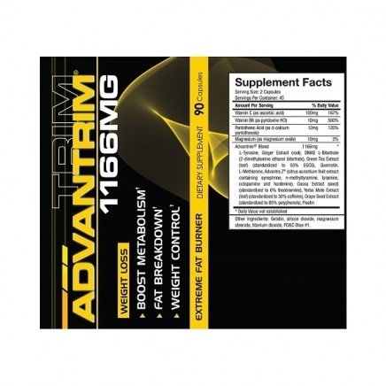 NEW-01195 - ADVANTRIM 90 caps в категория . ADVANTRIM Extreme fat burner 90