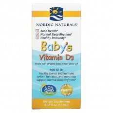 Baby's Vitamin D3 400 IU 11 мл