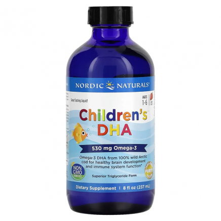 NOR-02723 - Childrens DHA 530 mg Omega-3 1-6 Ages 237 ml в категория Мозъчна
