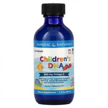 NOR-02725 - Childrens DHA Xtra Омега-3 800 mg 60 ml в категория Имунна