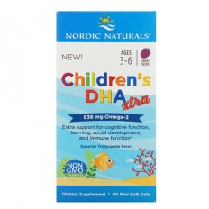 Children's DHA Xtra Омега-3 636 мг 90 мини гел-капсули