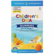 Children's DHA 600 mg Omega-3 30 желирани таблетки