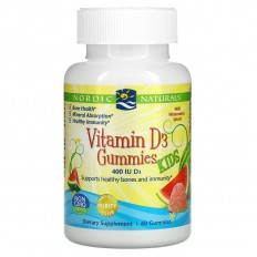 Kids Vitamin D3 Gummies 400 IU 60 дъвчащи бонбони