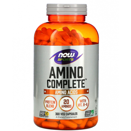 NOW-00013 - Amino Complete 850 mg 360 Capsules в категория Депресия. Amino