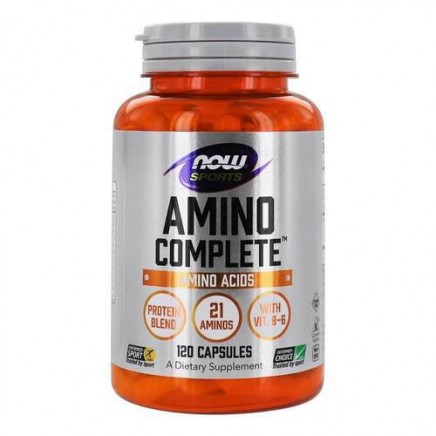 NOW-00011 - Amino Complete 850 mg 120 Capsules в категория Аминокиселини.
