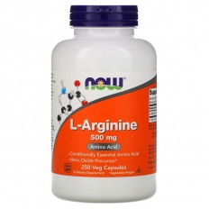 L-Arginine 500 мг 250 веге капсули L-Arginine 500 мг 250 веге капсули