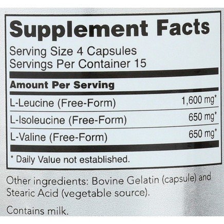 NOW-00051 - Branched-Chain Amino Acids 60 Capsules в категория