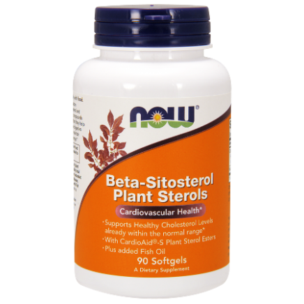 NOW-03078 - Beta-Sitosterol Plant 90 Softgels в категория Сърдечно здраве.