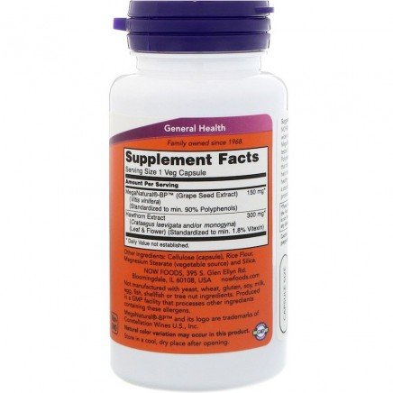 Мнения и ползи от Blood Pressure Health 90 веге капсули четете в Zdrave365.com NOW-03066 - Blood Pressure Health 90 Veg Capsules в категория Холестерол. Blood