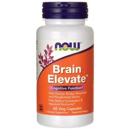 NOW-03303 - Brain Elevate 60 Veg Capsules в категория Мозъчна функция и