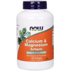 Calcium & Magnesium With Vitamin D-3 and Zinc 120 дражета