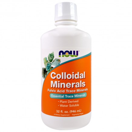 NOW-01405 - Colloidal Minerals 946 ml в категория Минерали. Colloidal Minerals
