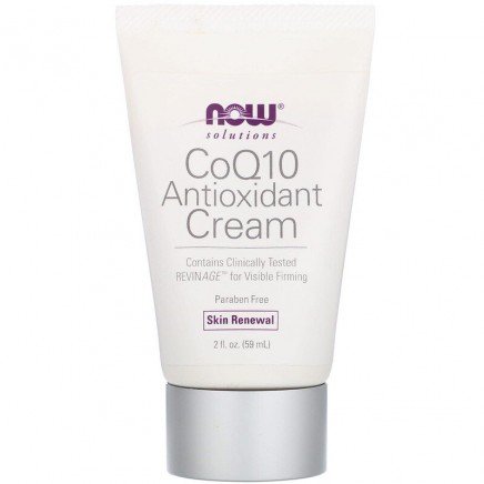 NOW-08112 - CoQ10 Antioxidant Cream 59 ml в категория Акне. CoQ10 Antioxidant Cream