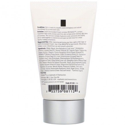 NOW-08112 - CoQ10 Antioxidant Cream 59 ml в категория Акне. CoQ10 Antioxidant Cream