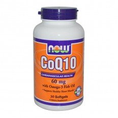CoQ10 60 мг + Omega 3 30 дражета