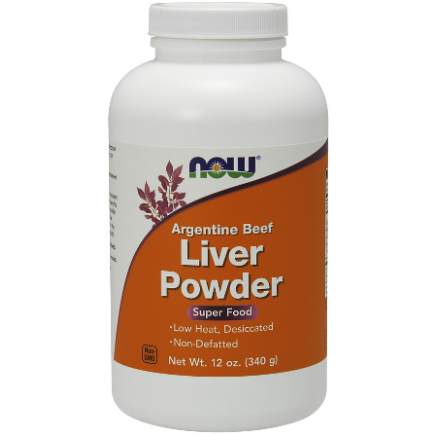 NOW-02450 - Argentine Beef Liver Powder 340 g в категория Витамини. Desiccated
