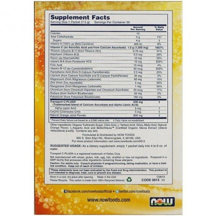 NOW-00613 - Effer-C Orange 30 Packets в категория Витамини. Effer-C Orange 30