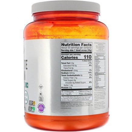 NOW-02040 - Egg White Protein Powder 554 g в категория Мъжко Здраве.