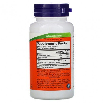 NOW-04675 - Fo-Ti 560 mg 100 Veg Capsules в категория . Fo-Ti Root 560 мг 100