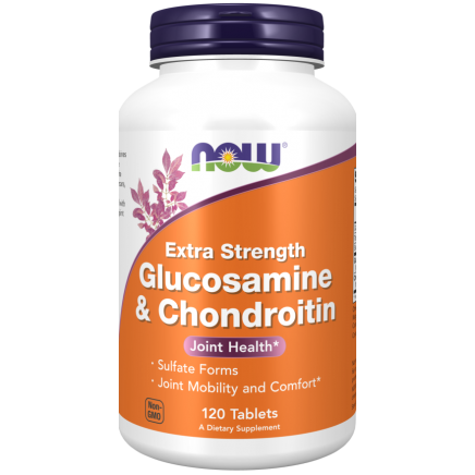 NOW-03243 - Extra Strength Glucosamine & Chondroitin 120 Tablets в категория
