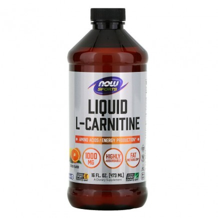 NOW-00066 - L-Carnitine Liquid Tropical Punch 1000 mg 473 ml в категория