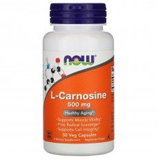 L-Carnosine (Карнозин) 500 мг 50 веге капсули