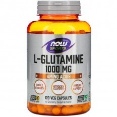 L-Glutamine 1000 мг 120 вегетариански капсули