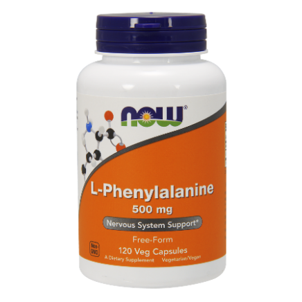 NOW-00132 - L-Phenylalanine 500 mg 120 Veg Capsules в категория Хронична