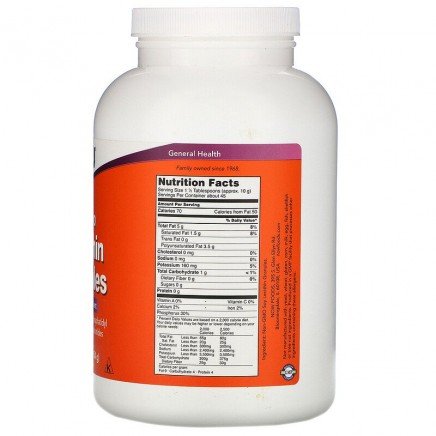 NOW-02260 - Lecithin Granules Non-GMO 454 g в категория Омега 3-6-9. Соев