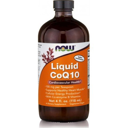 NOW-03186 - Liquid CoQ10 118 ml в категория Витамини. Liquid CoQ10 118 ml | Now