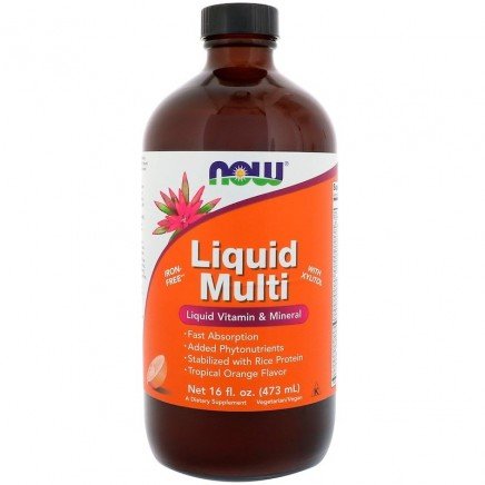 NOW-03772 - Liquid Multi Tropical Orange Flavor 473 ml в категория