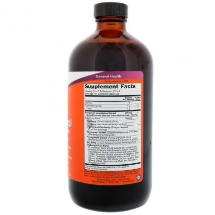 NOW-03358 - Natural Resveratrol Liquid Concentrate 473ml в категория