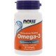 NOW-01649 - Omega 3 1000 mg 30 Softgels в категория Атеросклероза. Omega 3